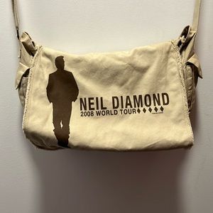 Neil Diamond 2008 World Tour Messenger Bag